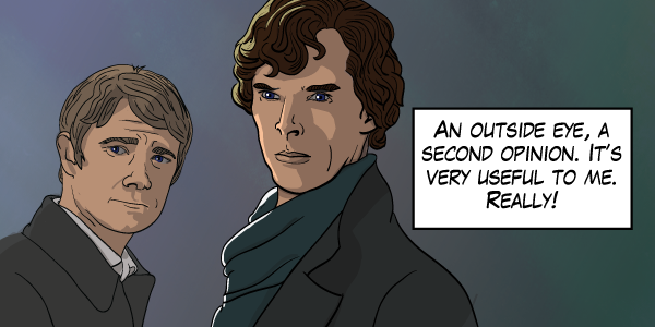 BBC's Sherlock and John Watson