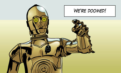 Second most pessimistic robot in the universe